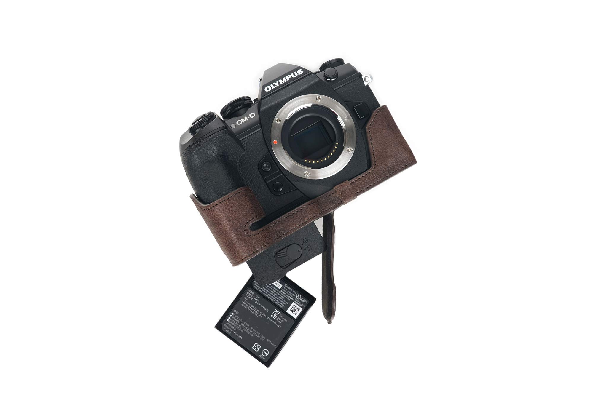 Amazon.com : E-M1 Mark III Camera Case, BolinUS Handmade Genuine